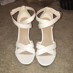 White wedges